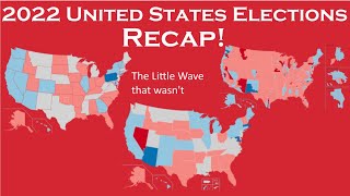 THE 2022 MIDTERM ELECTIONS REVIEW | Reviewing every election in each state!