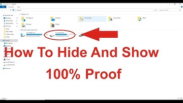 How to Hide And Show Partition