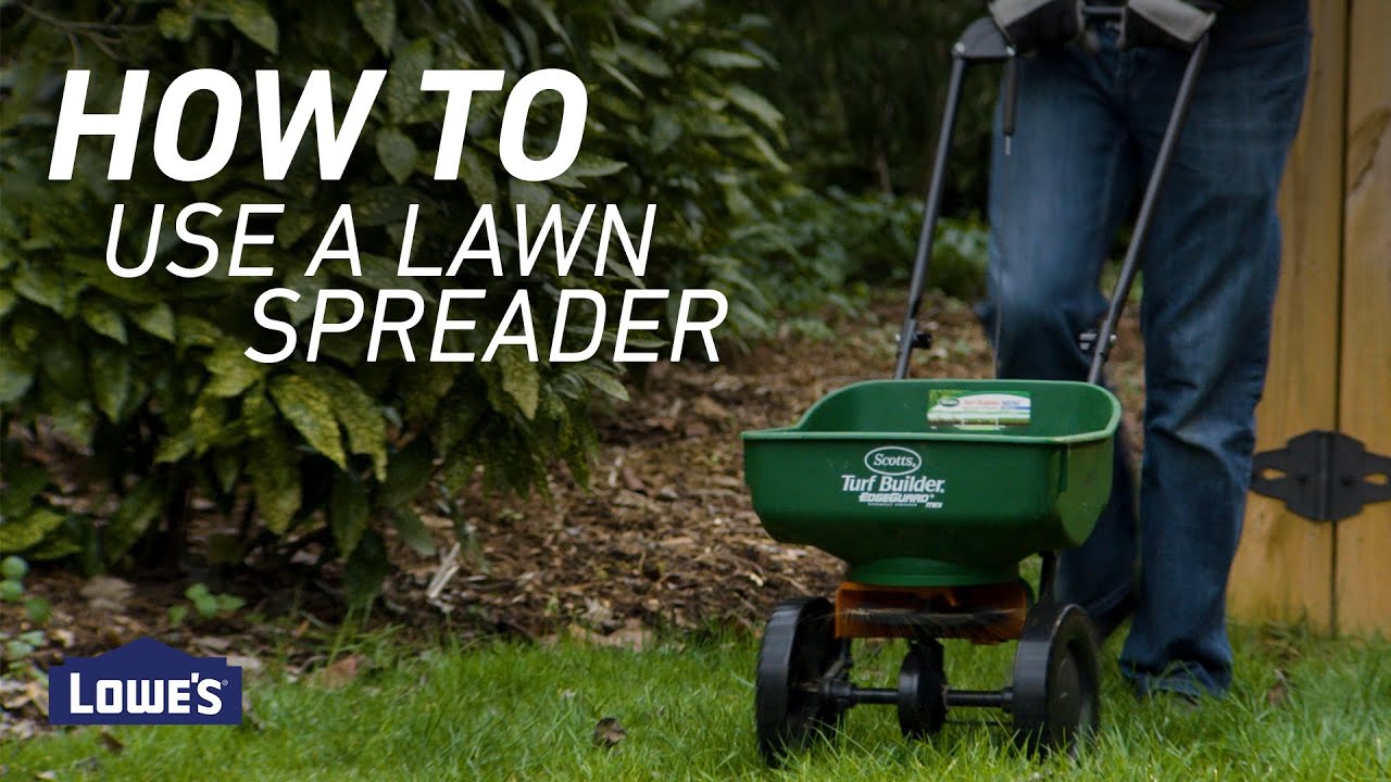 How to Use a Lawn Spreader