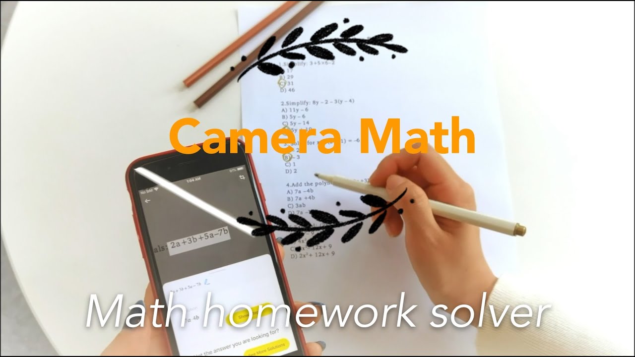 homework solver camera online free