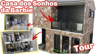 TOUR COMPLETO PELA CASA DOS SONHOS DA BARBIE