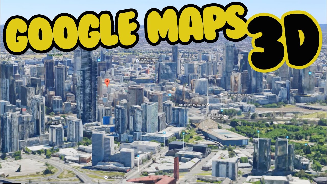 GOOGLE MAPS 3D TUTORIAL - YouTube