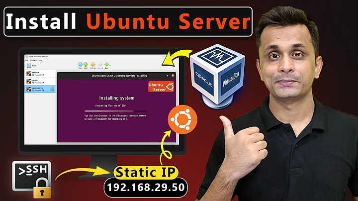 Install Ubuntu Server on VirtualBox with Static IP & SSH Access (Full Setup Guide) ✅