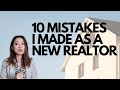 10 mistakes I made as a New Real Estate Agent 2020