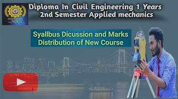 Applied Mechanics New Course syallbus discussion Video/Introduction Video@CIVILENGINEER8