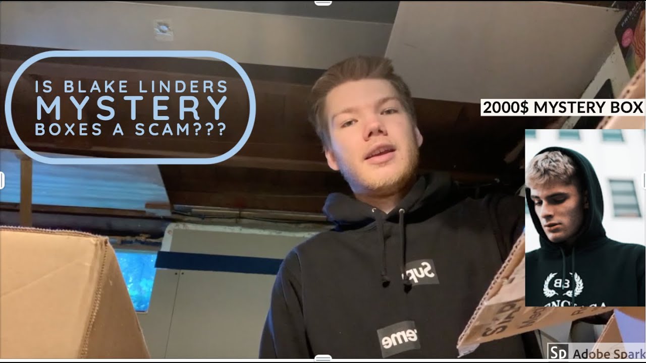2000 Blake Linder (Bsneaks) Mystery box!! IS IT WORTH IT YouTube