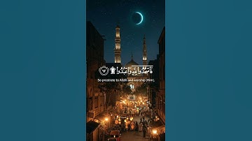 صوت من الجنَّة || وَتَضۡحَكُونَ وَلَا تَبۡكُونَ || القارئ ممدوح عامر || اواخر سورة النجم و اول القمر