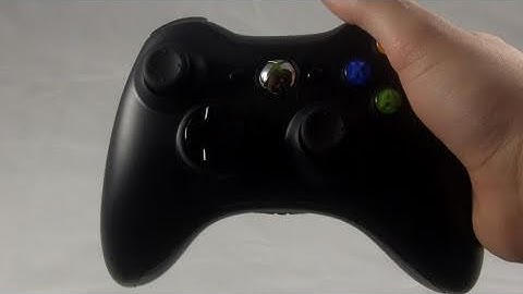 Xbox 360 Wireless Controller Unboxing (black)