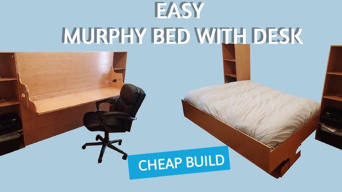 Sideways Murphy Bed With Desk - Horizontal And Stylish (Italian) - Youtube