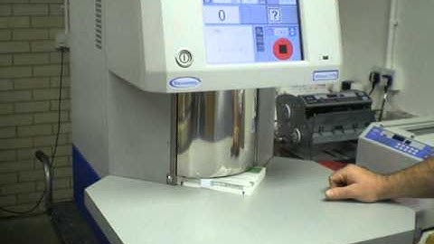 Paper counting machine - Vacuumatic Vicount 3 - Bench Top model counting and batching leaflets