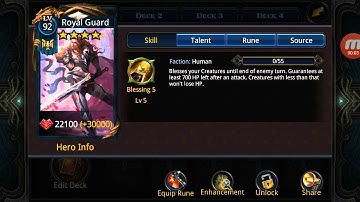 Deck Heroes: 14-4  [Hard Mode], using only 3* creatures! (contest entry)