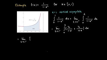 M 22 03: Example improper integral with VA