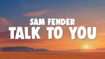 Sam Fender & Elton John - Talk to You