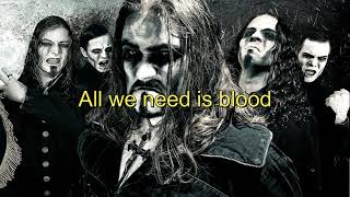 Powerwolf - All We Need Is Blood (Lyrics)