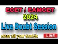 ECET / EAMCET 2024 LIVE doubt Session || KVSTRICKS ||