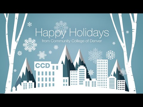 CCD President Holiday Greeting to Students