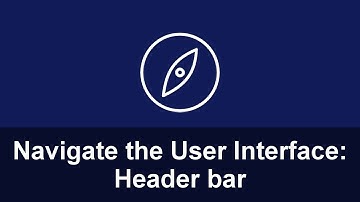 Navigate the User Interface | Header bar | OpenText Media Management