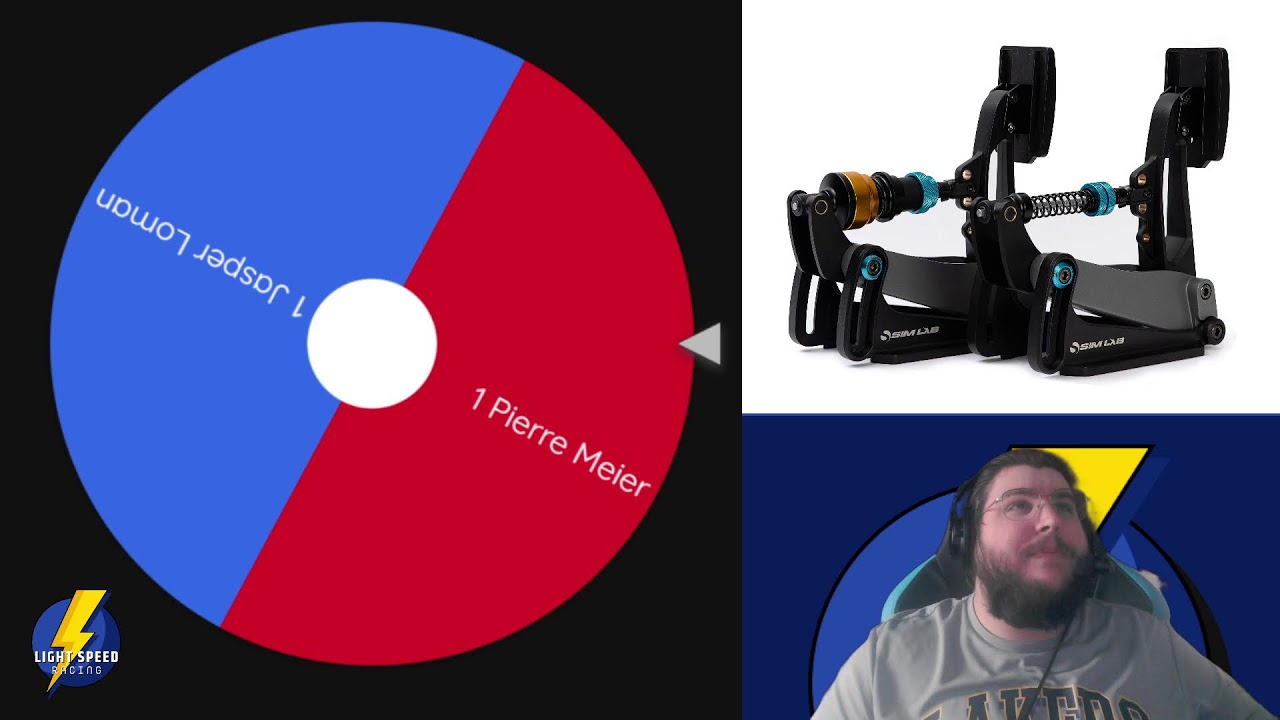 LSR MidWeek League 8 - Season Raffle! [SIM-LAB XP1 LOADCELL PEDALSET]