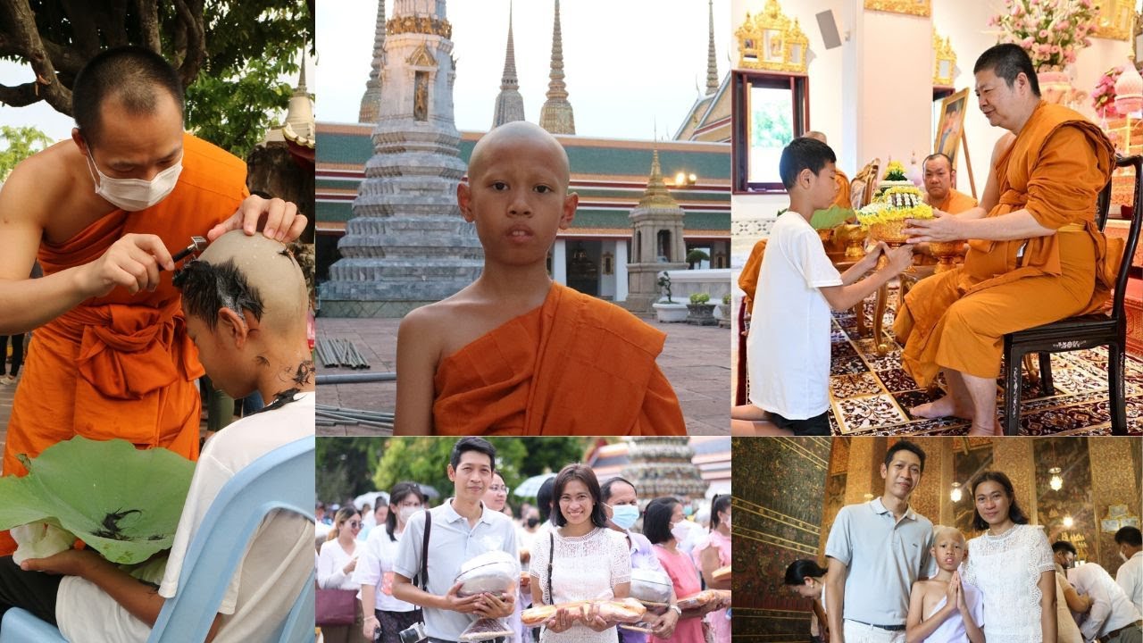 บรรพชาสามเณรภาคฤดูร้อน (วัดโพธิ์ ท่าเตียน ) วัดพระเชตุพนวิมลมังคลาราม ราชวรมหาวิหาร