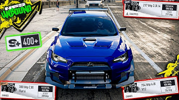 Best Engine Swap for S+ Tier | Mitsubishi Lancer Evolution X | Need For Speed Unbound