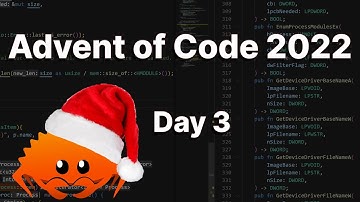 Rust Advent of Code 2022 Day 3 - Learning Iterators and Vector Filters!