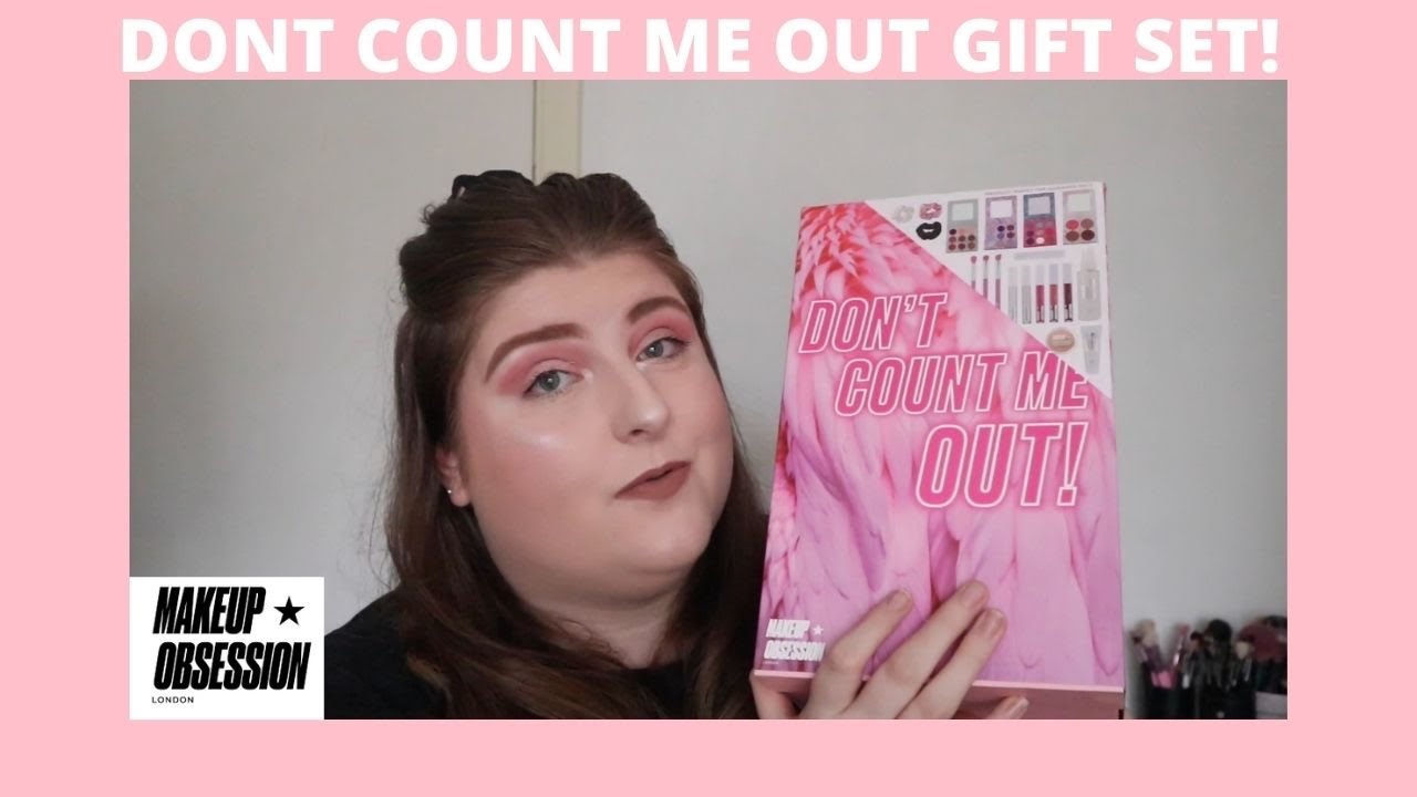 MAKEUP OBSESSION DONT COUNT ME OUT UNBOXING| CHRISTMAS GIFT SET!| IS IT WORTH THE MONEY🤷🏼‍♀️