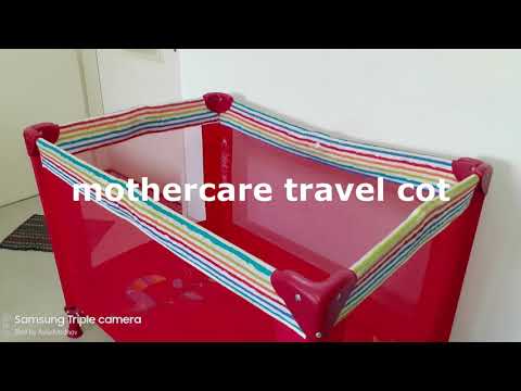 Video: Mothercare Jewel Travel Cot de revizuire