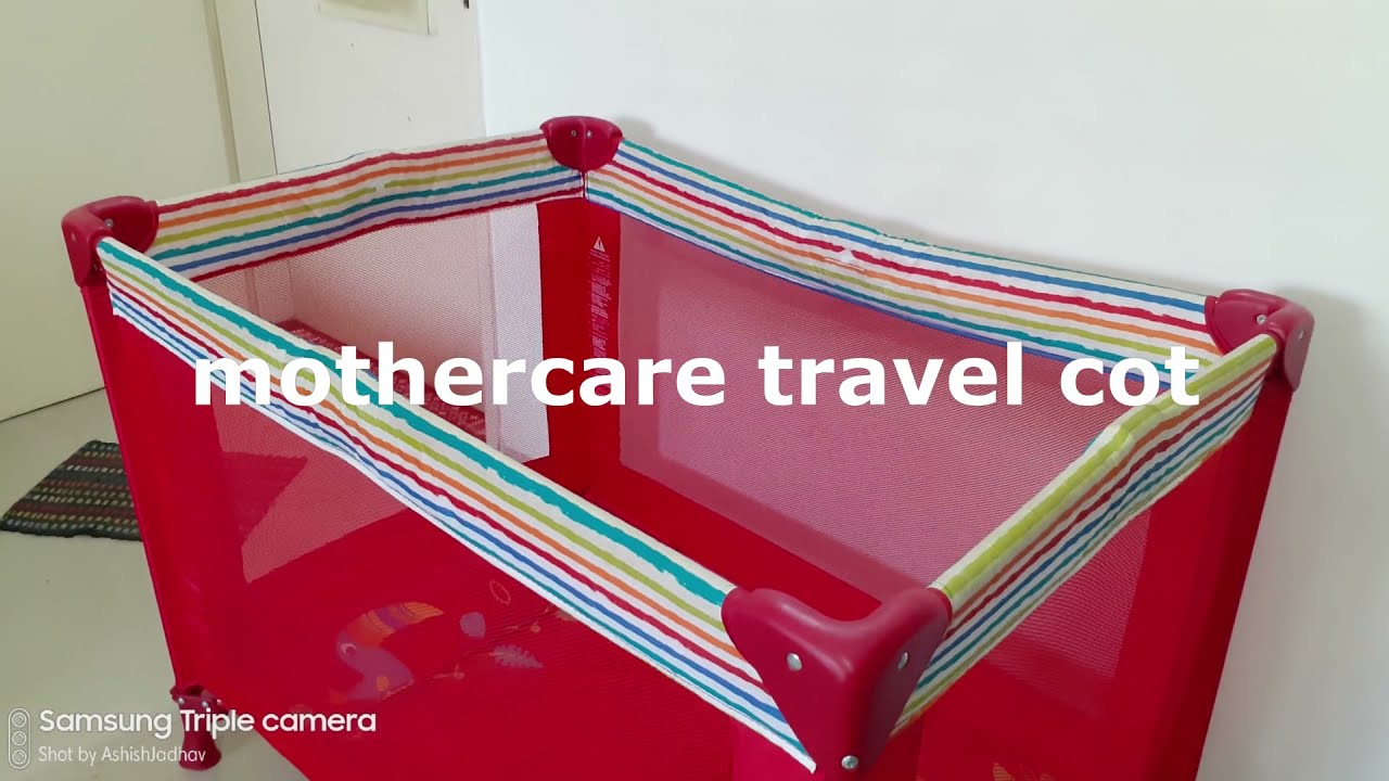 mothercare travel cot how to assemble