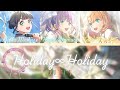 Holiday&infin;Holiday (104th Ver.)- Cerise Bouquet- [FULL] (ROM/ENG/KAN) [LYRICS + COLOR CODED] Love Live!