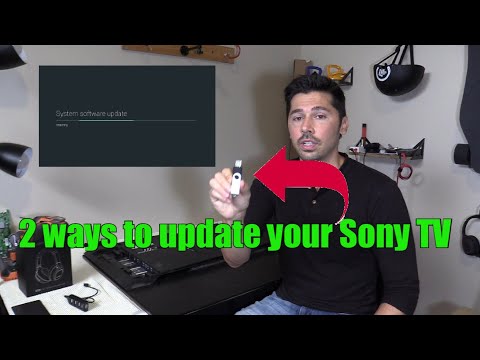 How to Update Sony TV Firmware with USB Drive