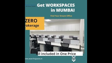 Best Coworking spaces in Mumbai | Shared Office spaces in Mumbai | Andheri | BKC | Search Spaces