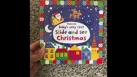 Baby’s Very First Slide and See Christmas 🎄 Usborne Books & More
