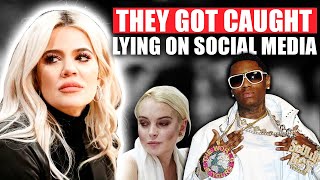 Top 10 Celebrities Who Got Caught Lying On Social Media !!