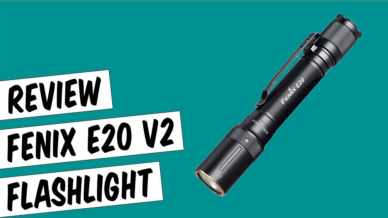 fenix e201 flashlight E20 V2.0 handed operation with the reverse tail switch Fenix E20 V2.0 LED flashlight,