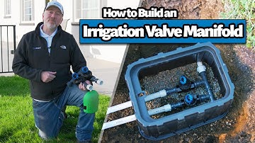 How to Build a Irrigation Valve Manifold | Sprinklers & Drip Irrigation (DIY Beginner