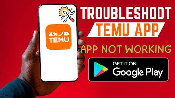 How To Troubleshoot Temu App | App Not Responding