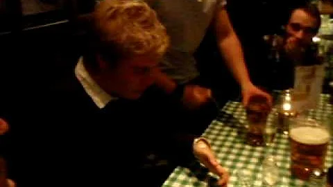 Mller doing a tequila Death!