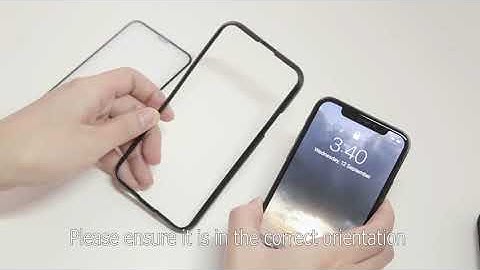 How to Install a Tempered Glass Screen Protector w/ Guidance Frame