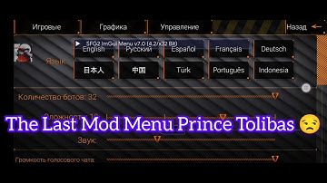 SFG2 ImGui 7.0  Mod Menu By PRINCE TOLIBAS OFFICIAL