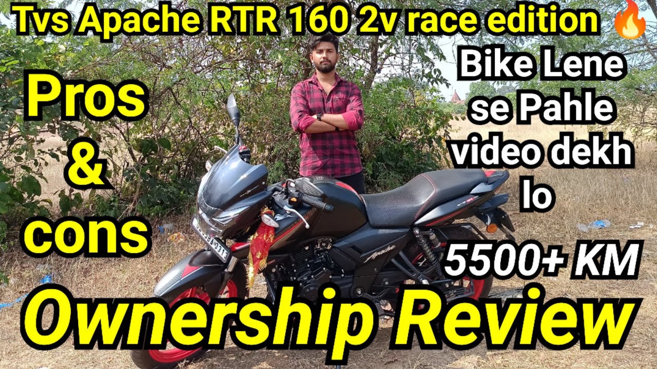 Ownership Review 🔥💯// Apache RTR 160 2v racing edition Ownership Review ...