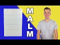 Easy to follow malm 6 drawer chest ikea tutorial