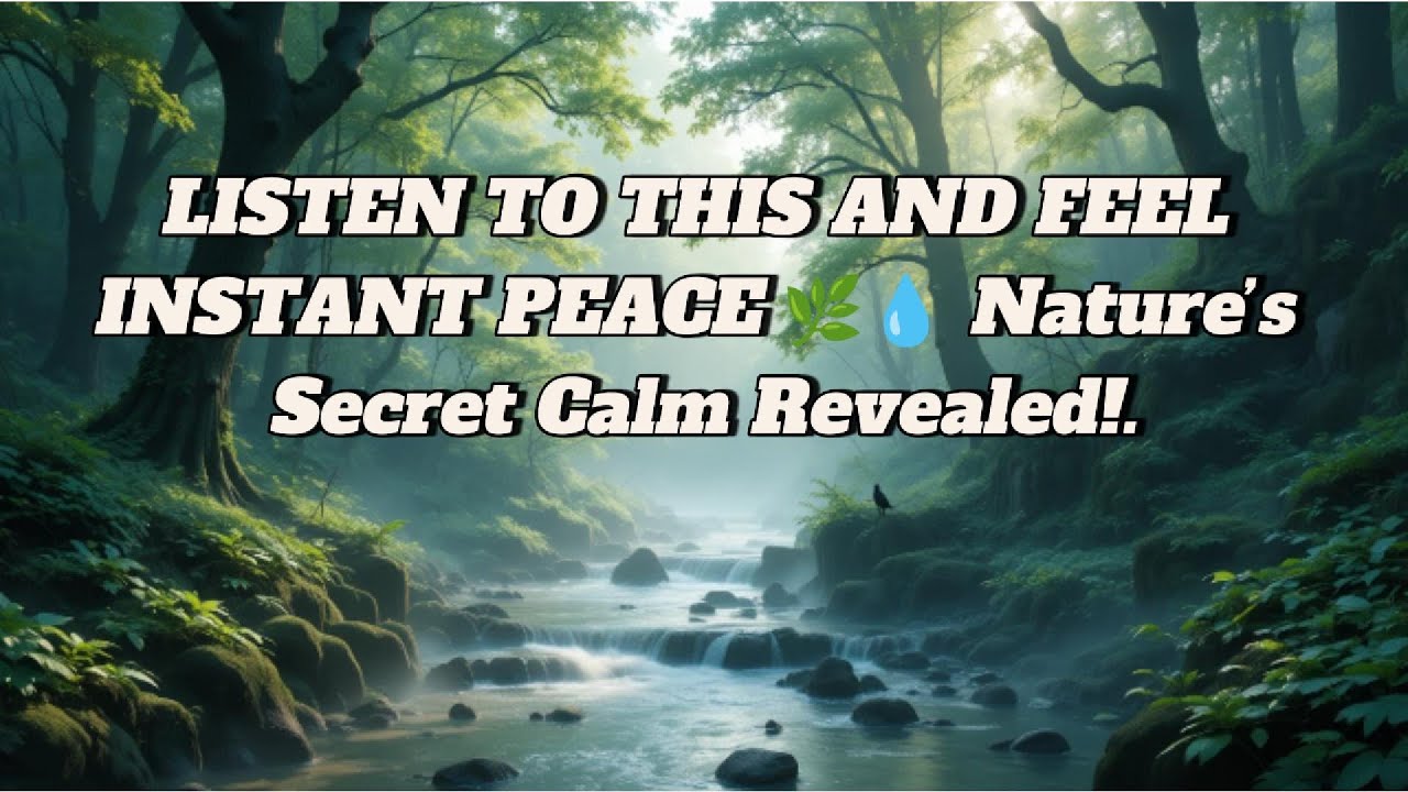 Raw Nature Ambience for Instant Peace