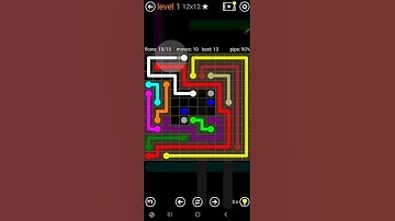 How To Solve Flow Free Jumbo Pack Level 1 12x12 Harder Board Walk Through Solution Walkthrough