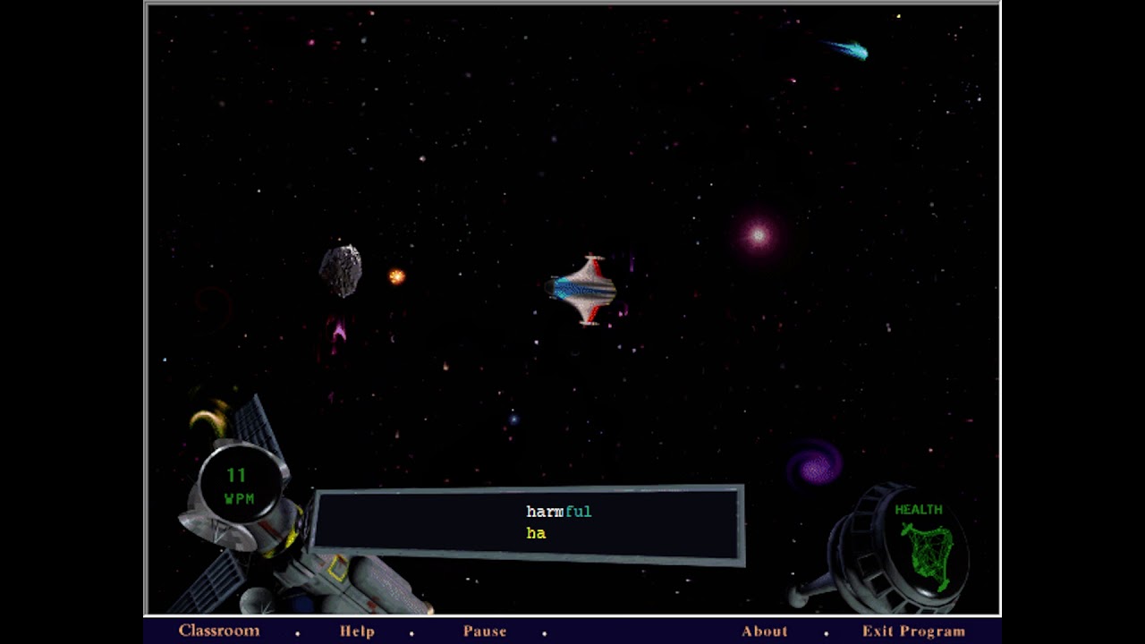 Mavis Beacon Teaches Typing 5 Space Game Win OPL3 YouTube