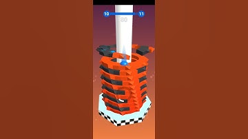 Stack Ball Level 10 - 12 #shorts #gaming #viral #stackball #fyp #stack