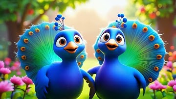 🦚 Mayile Mayile | மயிலே மயிலே | Tamil Nursery Rhyme | Peacock Dance Song for Kids | குழந்தைகள் பாடல்