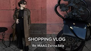 картинка: VLOG|ШОПИНГ С ПРИМЕРКОЙ|Re,Maag,Zarina,Sela