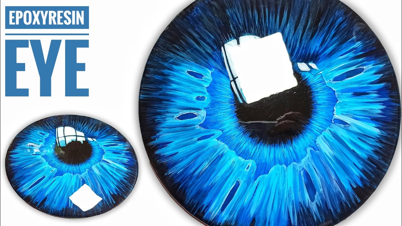 Resin Eye Technique 【resin art】 YouTube