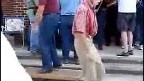 Old Man Does Clog Country Style Dance