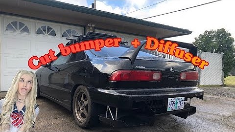 Rear diffuser install